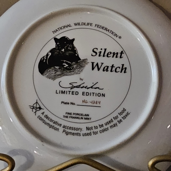 Silent Watch collector plate - Picture 2 of 2